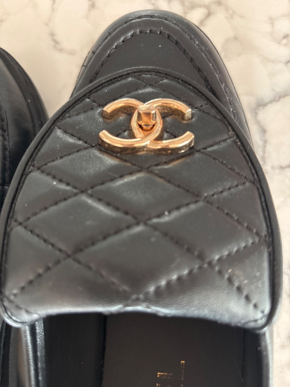 Chanel quilted flap lambskin cc turnlock - Picture 3 of 9